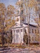 Childe Hassam Church at Old Lyme oil painting artist